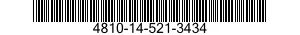 4810-14-521-3434 VALVE,BUTTERFLY 4810145213434 145213434
