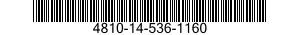 4810-14-536-1160 VALVE,SOLENOID 4810145361160 145361160