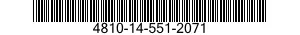 4810-14-551-2071 VALVE,SOLENOID 4810145512071 145512071