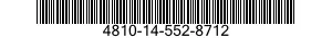 4810-14-552-8712 VALVE,GLOBE 4810145528712 145528712