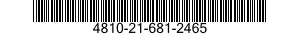 4810-21-681-2465 NOZZLE,VALVE 4810216812465 216812465