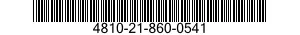 4810-21-860-0541  4810218600541 218600541