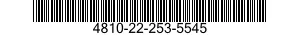 4810-22-253-5545  4810222535545 222535545