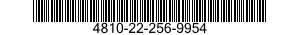 4810-22-256-9954 BODY,VALVE 4810222569954 222569954