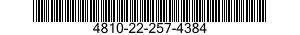 4810-22-257-4384 BODY,VALVE 4810222574384 222574384