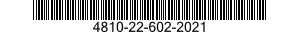 4810-22-602-2021 VALVE,CONTROL,MAGNETIC 4810226022021 226022021