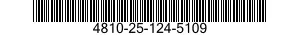 4810-25-124-5109  4810251245109 251245109