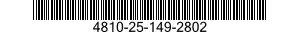 4810-25-149-2802 ACTUATOR,HYDRAULIC-PNEUMATIC,LINEAR 4810251492802 251492802