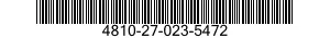 4810-27-023-5472 VALVE,FLOW CONTROL 4810270235472 270235472