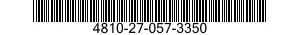 4810-27-057-3350 VALVE ASSEMBLY 4810270573350 270573350