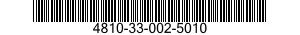 4810-33-002-5010 CAP,VALVE 4810330025010 330025010