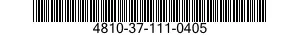 4810-37-111-0405  4810371110405 371110405