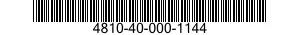 4810-40-000-1144 VALVE,SOLENOID 4810400001144 400001144