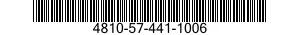 4810-57-441-1006 VALVE,SOLENOID 4810574411006 574411006