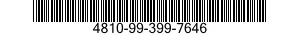 4810-99-399-7646 VALVE,LINEAR,DIRECTIONAL CONTROL 4810993997646 993997646