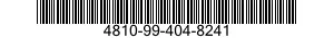 4810-99-404-8241 PIGNON DE COMMANDE 4810994048241 994048241