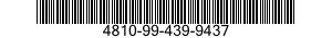 4810-99-439-9437 VALVE,REGULATING,FLUID PRESSURE 4810994399437 994399437