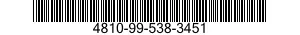 4810-99-538-3451  4810995383451 995383451