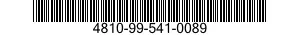 4810-99-541-0089  4810995410089 995410089