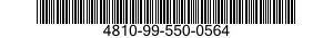 4810-99-550-0564 VALVE ASSEMBLY 4810995500564 995500564