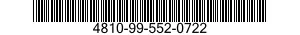 4810-99-552-0722  4810995520722 995520722