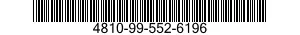 4810-99-552-6196  4810995526196 995526196