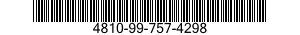 4810-99-757-4298  4810997574298 997574298
