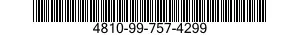 4810-99-757-4299  4810997574299 997574299