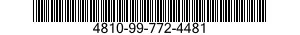 4810-99-772-4481  4810997724481 997724481