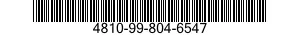 4810-99-804-6547  4810998046547 998046547