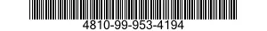 4810-99-953-4194  4810999534194 999534194