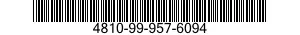4810-99-957-6094 VALVE,BUTTERFLY 4810999576094 999576094