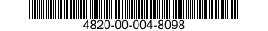 4820-00-004-8098 GUIDE,VALVE STEM 4820000048098 000048098