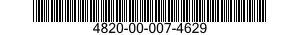 4820-00-007-4629 VALVE,CHECK 4820000074629 000074629