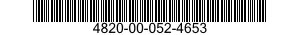 4820-00-052-4653 VALVE,BALL 4820000524653 000524653