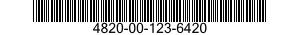 4820-00-123-6420 VALVE,RESTRICTOR CHECK 4820001236420 001236420