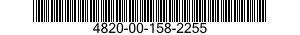 4820-00-158-2255 VALVE,FLOW CONTROL 4820001582255 001582255