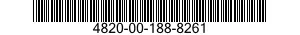 4820-00-188-8261 VALVE,ANGLE 4820001888261 001888261