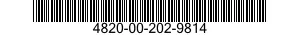 4820-00-202-9814 VALVE,GATE 4820002029814 002029814