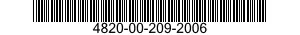 4820-00-209-2006 PARTS KIT,BALL VALVE 4820002092006 002092006