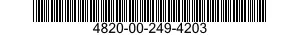4820-00-249-4203 VALVE,ANGLE 4820002494203 002494203