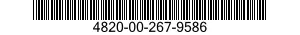 4820-00-267-9586 VALVE,CHECK 4820002679586 002679586