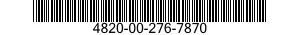 4820-00-276-7870 VALVE,REGULATING,TEMPERATURE 4820002767870 002767870