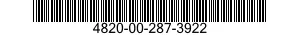 4820-00-287-3922 VALVE,GLOBE 4820002873922 002873922