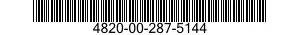 4820-00-287-5144 VALVE,CHECK 4820002875144 002875144