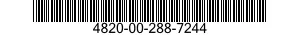 4820-00-288-7244 VALVE,GATE 4820002887244 002887244