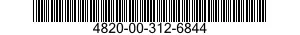 4820-00-312-6844 COCK,PLUG 4820003126844 003126844