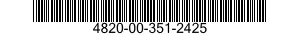 4820-00-351-2425 VALVE,ANGLE 4820003512425 003512425