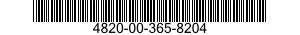 4820-00-365-8204 SPRING,HELICAL,COMPRESSION 4820003658204 003658204