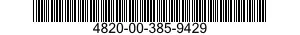 4820-00-385-9429 VALVE ASSEMBLY 4820003859429 003859429